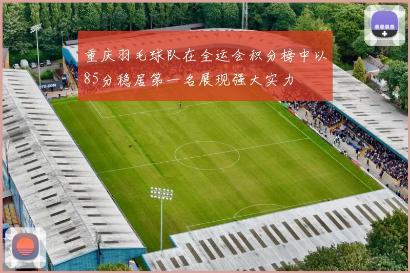 重庆羽毛球队在全运会积分榜中以85分稳居第一名展现强大实力